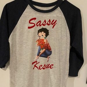Betty Boop Customize Shirt